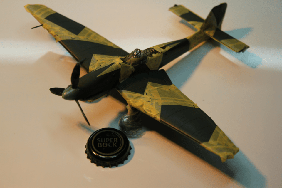 Junkers JU87G-1 "Stuka", polystyrene, 1/72 Scale